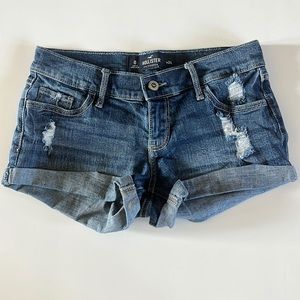 Hollister Low Rise Jean Shorts